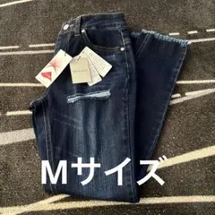 セシルマクビー　新品　ダメージデニム　スキニー　Mサイズ