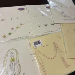 平成レトロ　ポストカードレター　セット