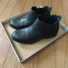 サイドゴアブーツ 本革 23