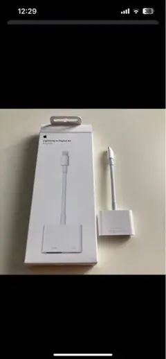 純正Apple Lightning to Digital AV Adapterのサムネイル
