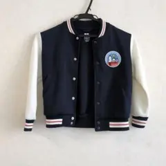 ユニクロ　キッズ　ジャケット　スタジャン　120 スヌーピー　ピーナッツ
