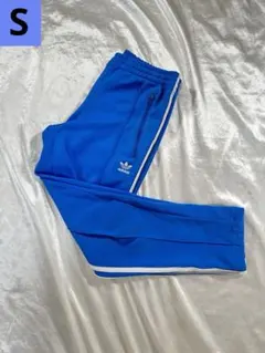 希少カラー　adidas ヨーロッパ トラックパンツ トレフォイル 刺繍ロゴ