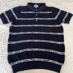 Jack Bunny!! ポロシャツ サイズ4 ネイビー