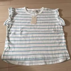 ★新品未使用★petit main ボーダートップス110cm