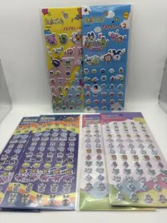 たまごっち プチプチシール1 プチプチシール2 全4種 6枚セット