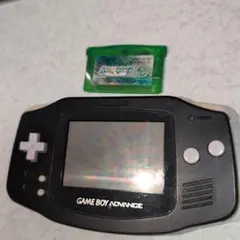 GBA ブラック ジャンク ポケモンエメラルドセット