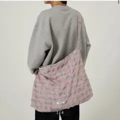 waikei チェッククロスバッグ