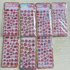 さくら 桜 立体シール ぷっくりシール 水シール ウォーターシール ４種類セット