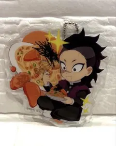 【鬼滅の刃】 全集中展　ご当地イラスト　福岡　アクリルチャーム　不死川玄弥くん