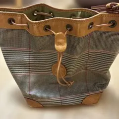 HUNTING WORLD チェック柄 ショルダーバッグ