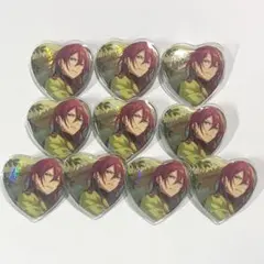 七種茨　ハート缶バッジ　 心光印彩　10個セット