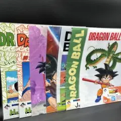 ドラゴンボール　ビジュアルシート　クリアポスター　A3 まとめ7枚セット