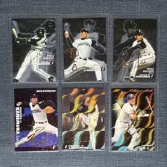 カルビープロ野球チップス 日本ハムファイターズ 金箔サイン6枚