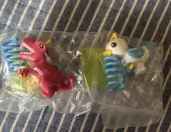 ◉ 公園ゆらゆら遊具2　未開封　2体セット　きょうりゅう　あひる