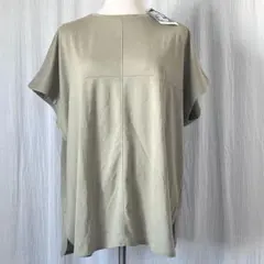 新品未使用 夏用 Tシャツ ベージュ カーキ 系 レディース タグ付き