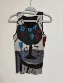 最終値下げプリーツプリーズタンクトップ