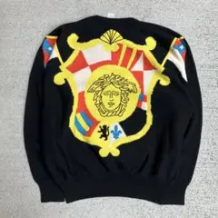 Gianni Versace vintage総柄 ニット メデューサ セーター 2025年最新】Gianni Versace メンズ ニット・セーターの人気