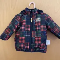 Hot Biscuits チェック柄ジャケット 80サイズ