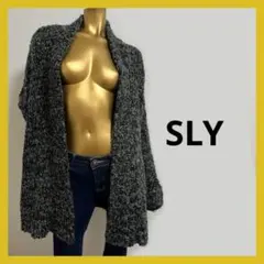 SLY サイドポケット ニット カーディガン Fのサムネイル