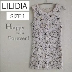 【Lilidia】ノースリーブワンピース S