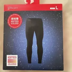 HEATTECH ウルトラウォームタイツ L ブラック　UNIQLO メンズ