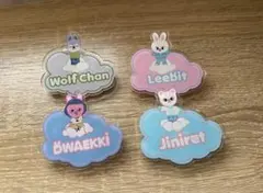 stray kids スキズ SKZOO ランダムネームバッジ