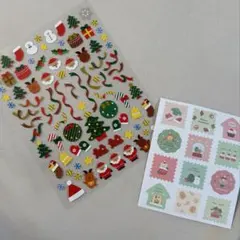 クリスマスシール　クリスマス　ステッカー　シール