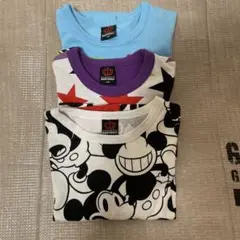 BABYDOLL・ディズニープリント・長袖Tシャツ・110cm・セット売り。