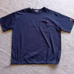 JaVa ポケット付きTシャツ ネイビーのサムネイル