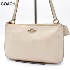 COACH ポシェット サコッシュ ショルダーバッグ アイボリー