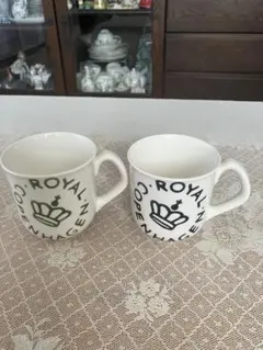 ロイヤルコペンハーゲン ニューシグネチャー♥マグカップ2個セット 食器
