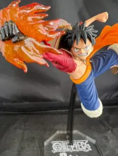 ルフィ　Ｇ×materia　フィギュア　アクリル台座付