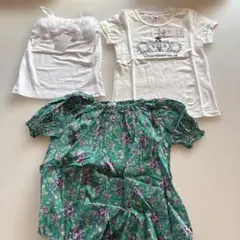子供服まとめ売り３点女の子7〜9才 13[XL]118〜133cm28〜32kg