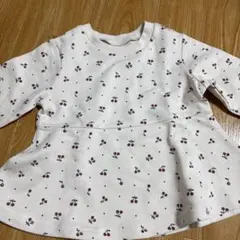 チェリー柄 80サイズ トップス　petit main