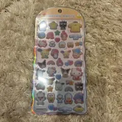 【正規品】　コットンパフィーシール　サンリオキャラクター