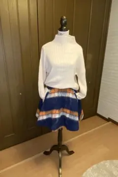 SNIDEL(スナイデル)細見えフレアスカート