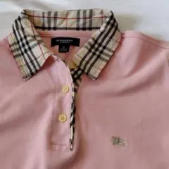 BURBERRY LONDON バーバリーロンドン 半袖ポロシャツ チェック S
