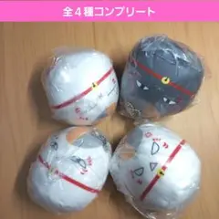 夏目友人帳だるまぬいぐるみガチャ　ガチャガチャ　フルコンプ　ニャンコ先生　黒新品