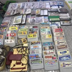 さ*♪様 ★ゲーム まとめ売り スーパーファミコン 本体 ソフトいろいろ 小物