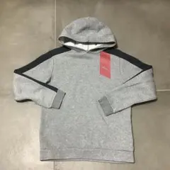 PUMA フード付きスウェットパーカー グレー