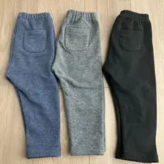 ユニクロ　フリースレギンス　80cm