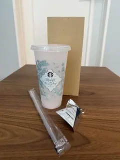 スタバ　2026 カラーチェンジングリユーザブルコールドカップ　ピンク