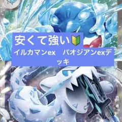 ポケモンカード　イルカマンex パオジアンex構築済みデッキ