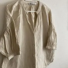 ZARA ザラ リネンブラウス