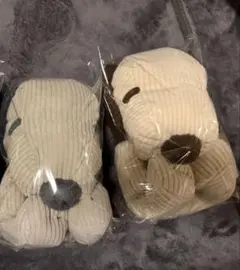 コーデュロイスヌーピーぬいぐるみ