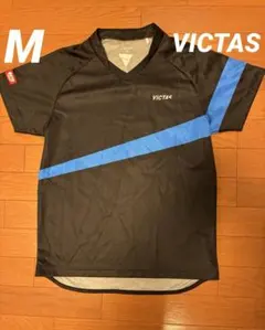 VICTAS 卓球ウェア M ブラック/ブルー