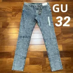 No.5052 GU ジーユー スーパー ストレッチ スキニー ジーンズ 32