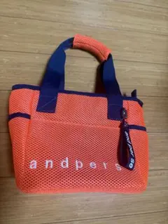 and per se メッシュトートバッグ オレンジ and per se メッシュトートバッグ オレンジ - メルカリ