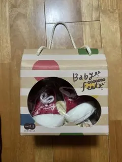 Baby feet スニーカー レッド 11.5