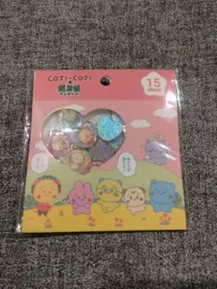 コジコジ×チェゴシム　クリスタルシール　おはじきシール